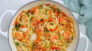 Seafood Fettuccine Recipe