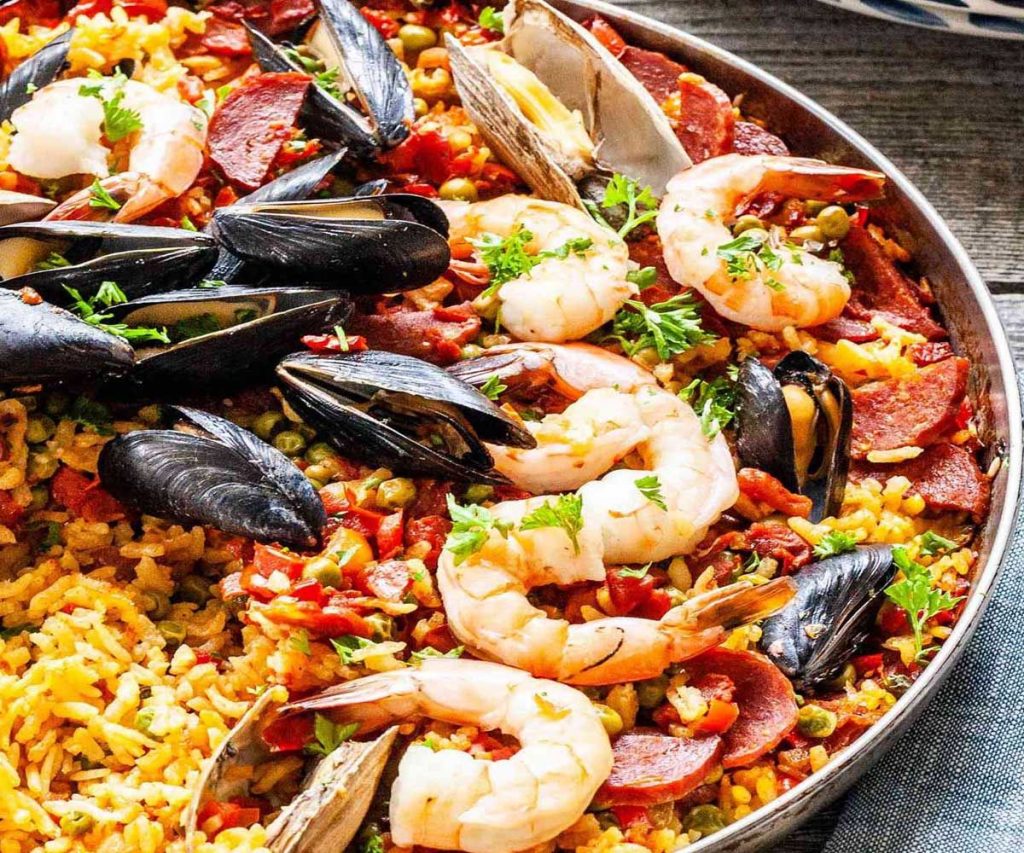 Seafood Paella Recipe | Recipes.net