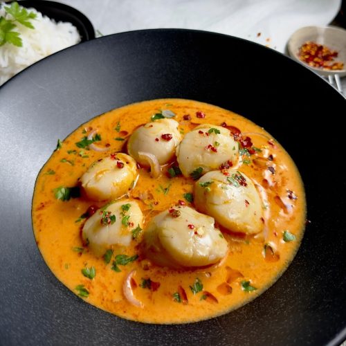 Seared Scallops with Sweet Chilli Sauce Recipe