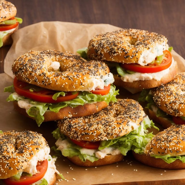 Seeded Bagel Tuna Melt Recipe