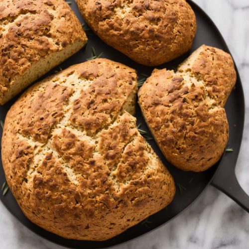 Seedy Rosemary Soda Bread Recipe