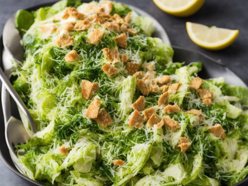 Shredded Sprout ‘Sort-Of-Caesar’ Salad