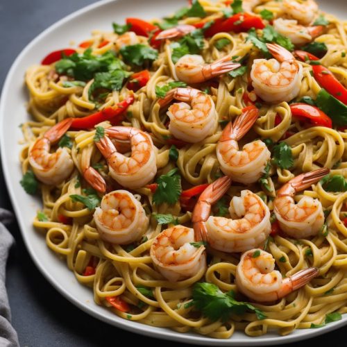 Shrimp Stir Fry With Egg Noodles Recipe | Recipes.net