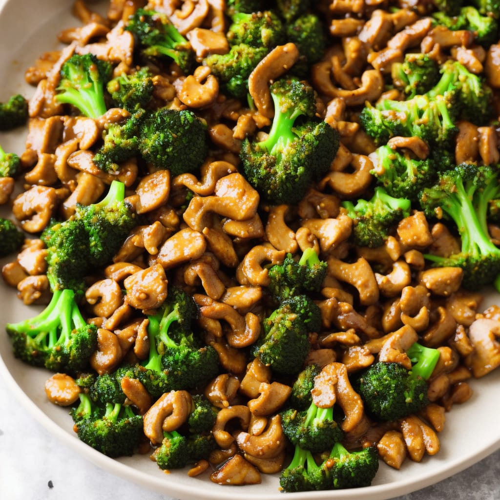 Sichuan Pork, Broccoli & Cashew Stir-Fry