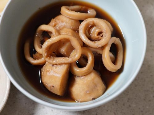 Simmered Squid