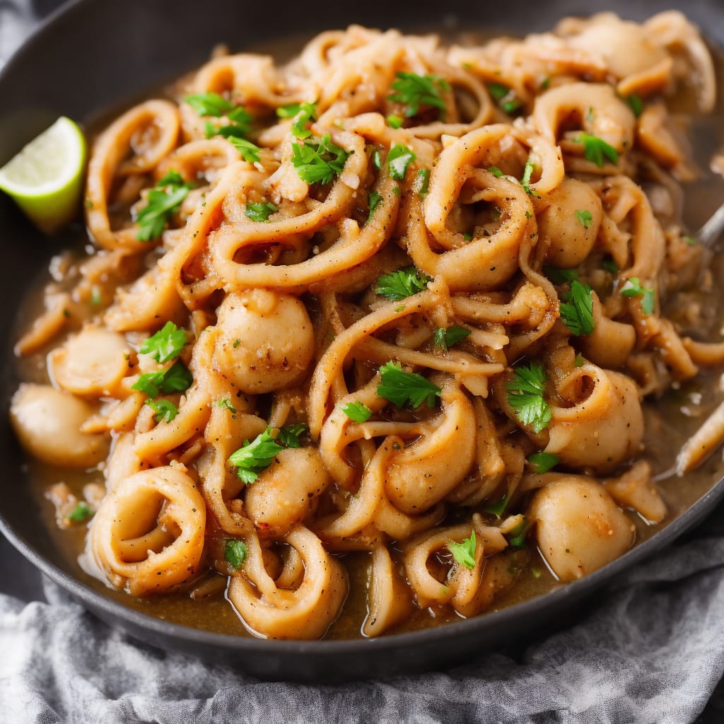 Simmered Squid