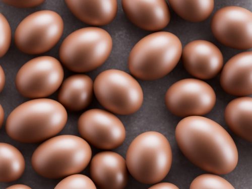 Simple Chocolate Button Eggs