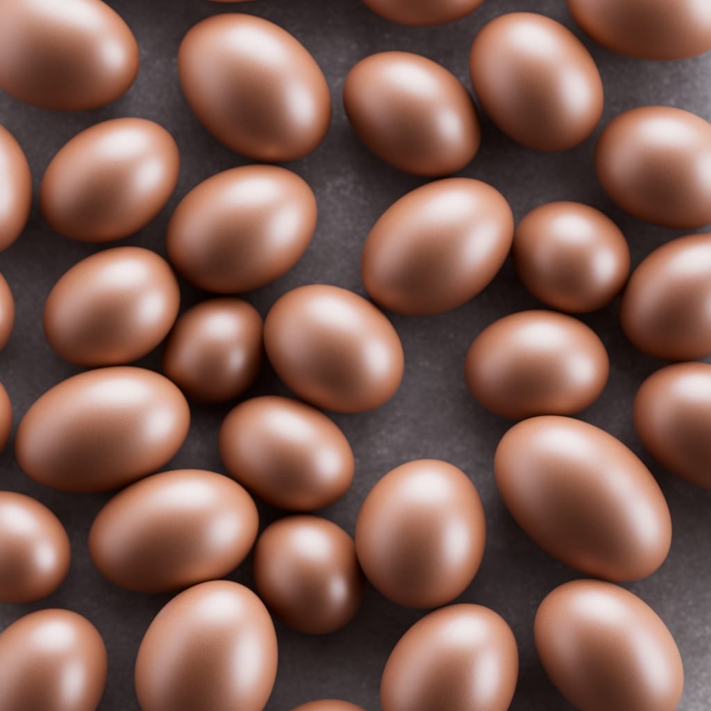 Simple Chocolate Button Eggs