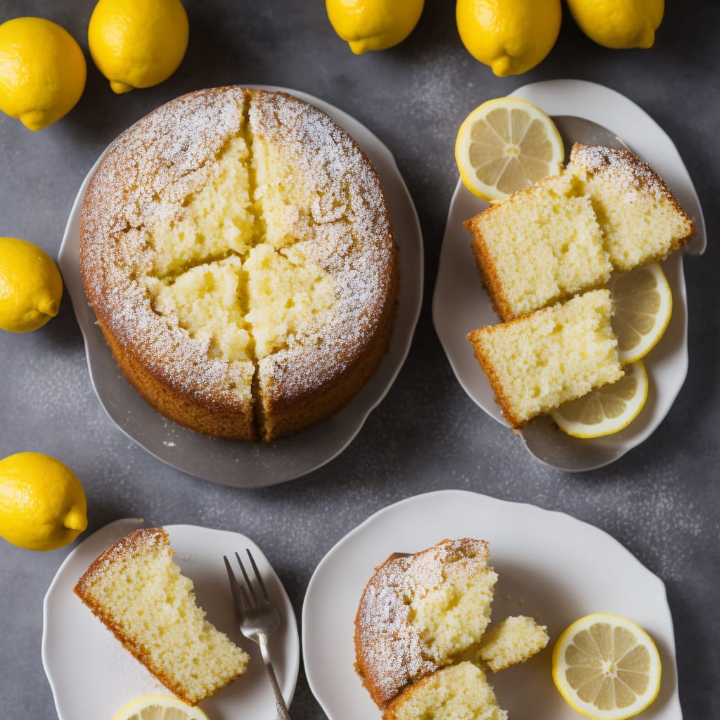 Lemon and elderflower ombre cake - Cookidoo® – la plataforma de recetas  oficial de Thermomix®