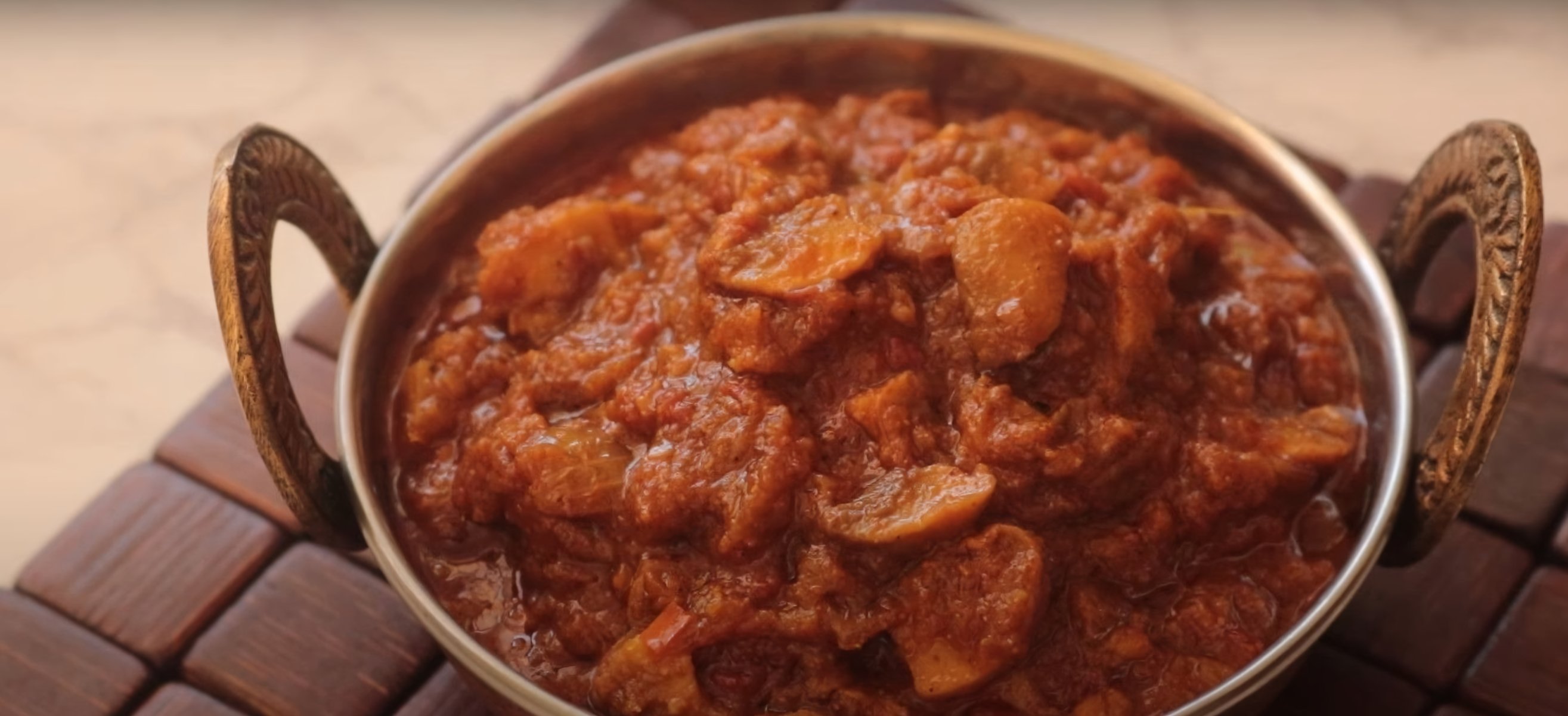 Simple Mushroom Curry