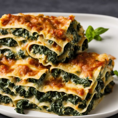 Simple Spinach Lasagna Recipe Recipe