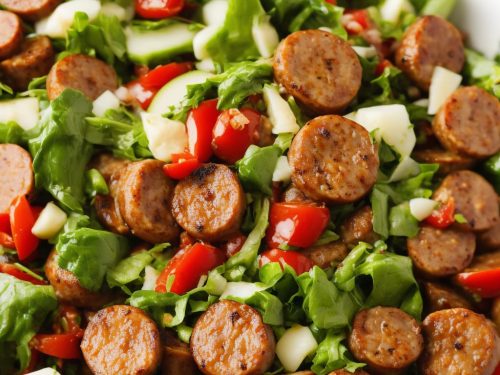 Sizzling Sausage Salad