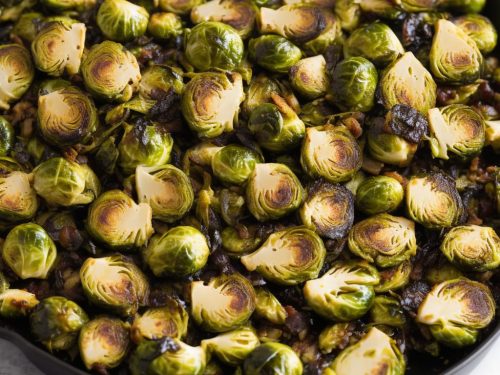 Skillet-Braised Brussels Sprouts