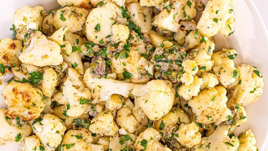 Skillet-Roasted Cauliflower Recipe