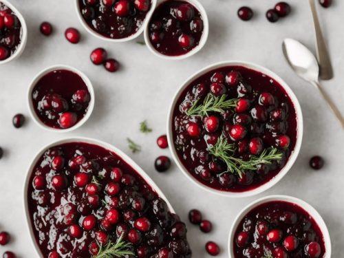 Sloe Gin Cranberry Sauce