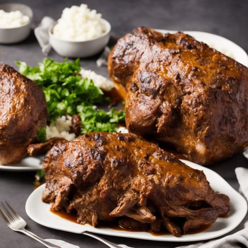 Slow Cooked Leg of Lamb Recipe