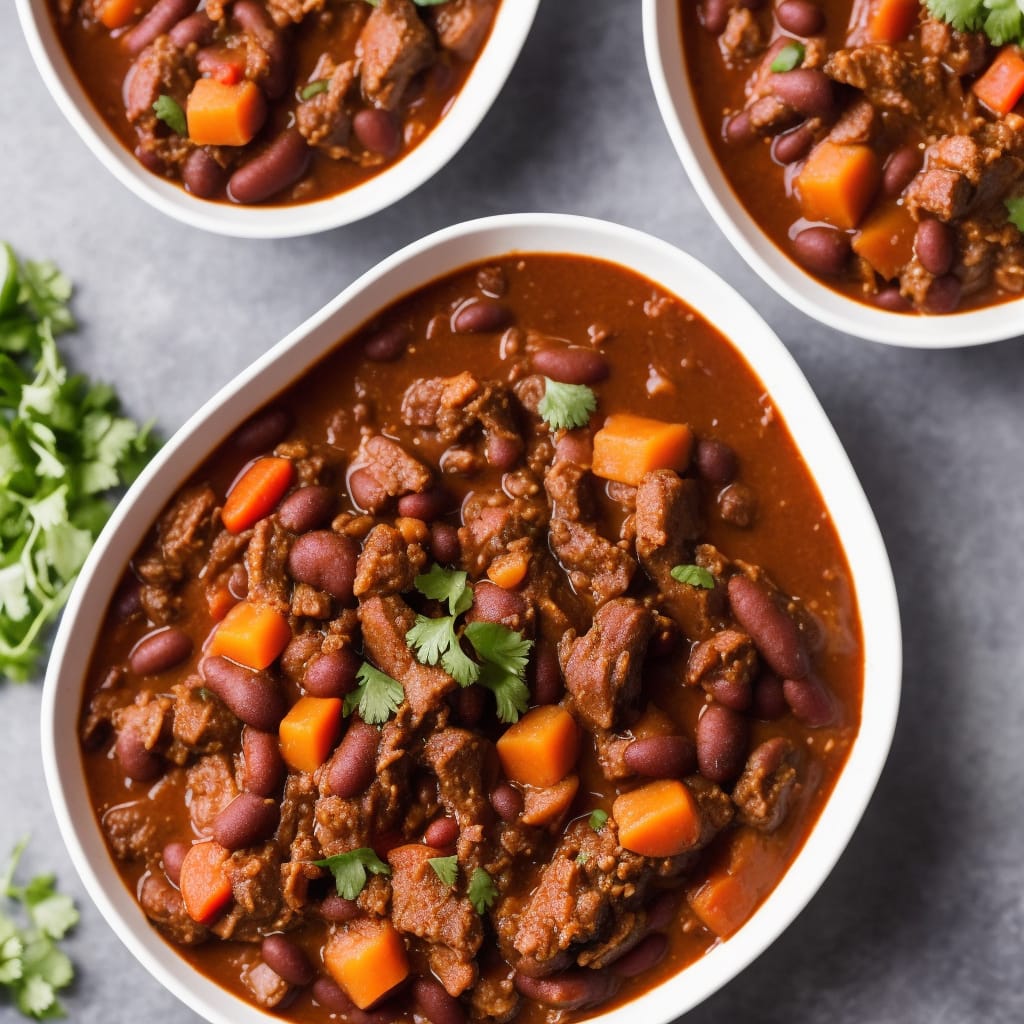 Slow-Cooked Stew Meat Chili Recipe