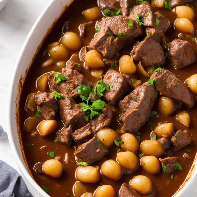 Slow Cooker Beef Bourguignon Recipe
