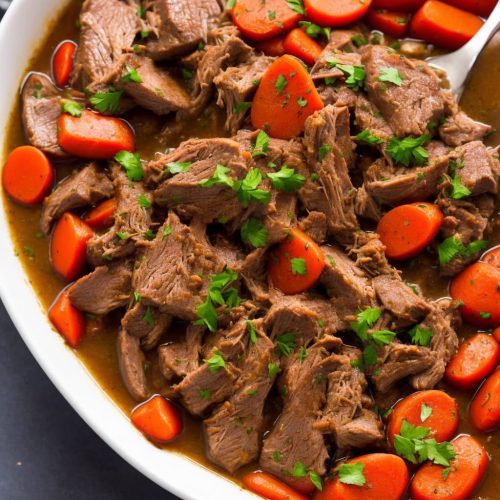 Slow Cooker Beef Pot Roast Recipe