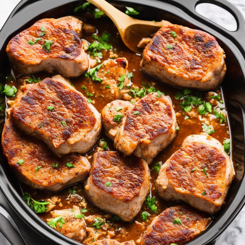 Slow Cooker Boneless Pork Chops Recipe Recipe Recipes