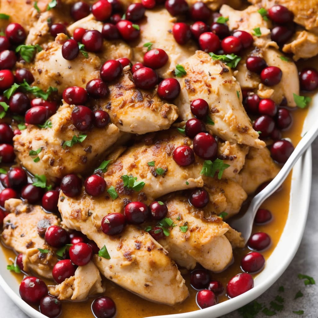 Slow Cooker Cranberry Chicken Recipe
