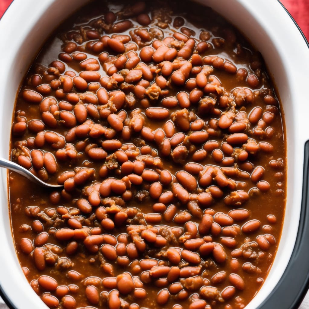 Slow Cooker Homemade Beans