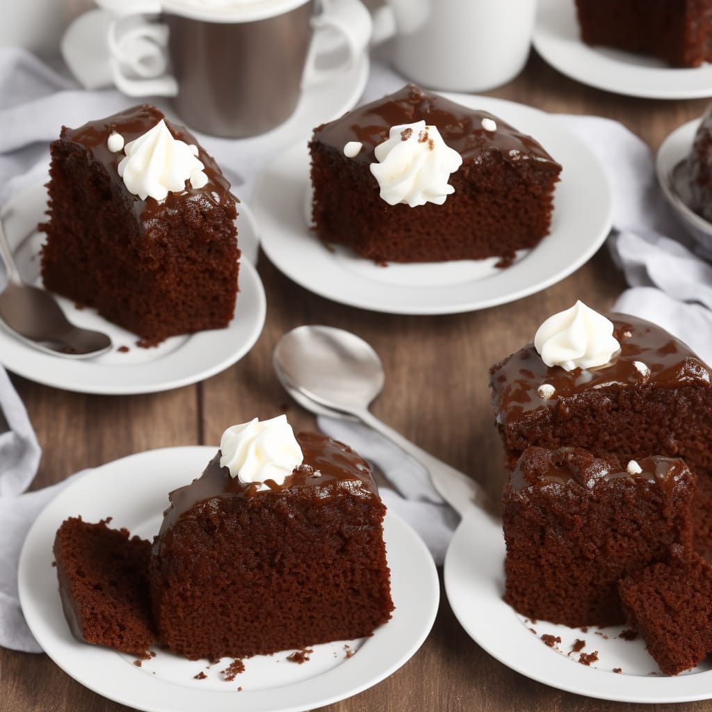 Slow Cooker Hot Chocolate Fondant Cake