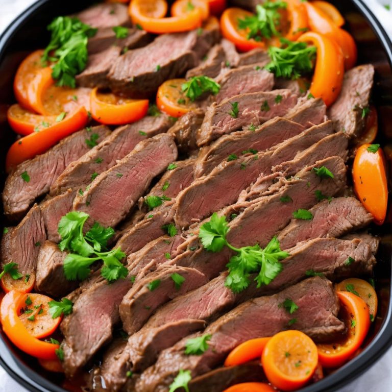 Slow Cooker London Broil Recipe