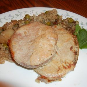 Slow Cooker Pork Chops and Rice Recipe