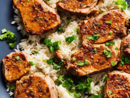 Slow Cooker Pork Chops and Rice Recipe