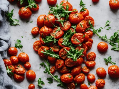 Slow-roasted tomatoes & rocket recipe
