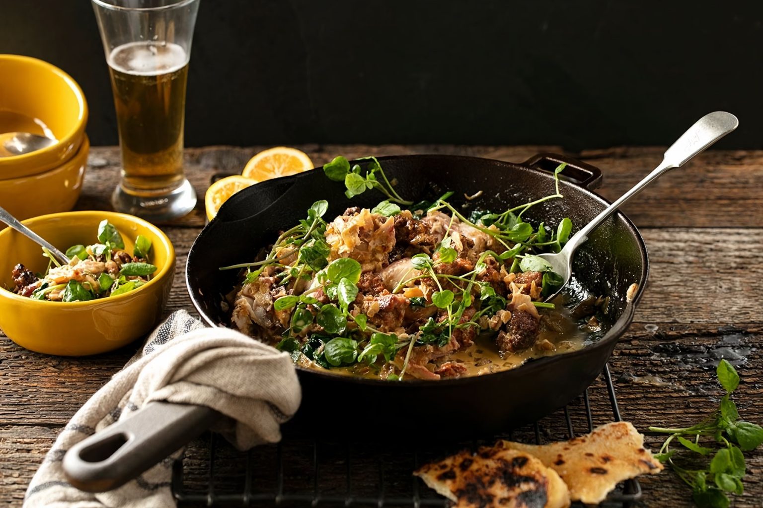 Smoked Haddock & Chorizo Salad Recipe