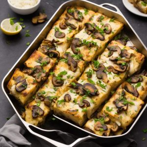 Smoked Haddock & Wild Mushroom Traybake