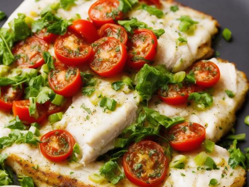 Smoked Haddock with Tomatoes & Chive Dressing