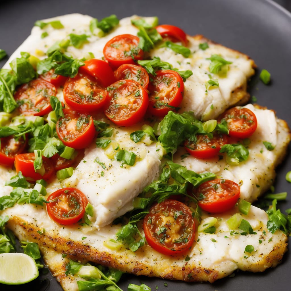Smoked Haddock with Tomatoes & Chive Dressing