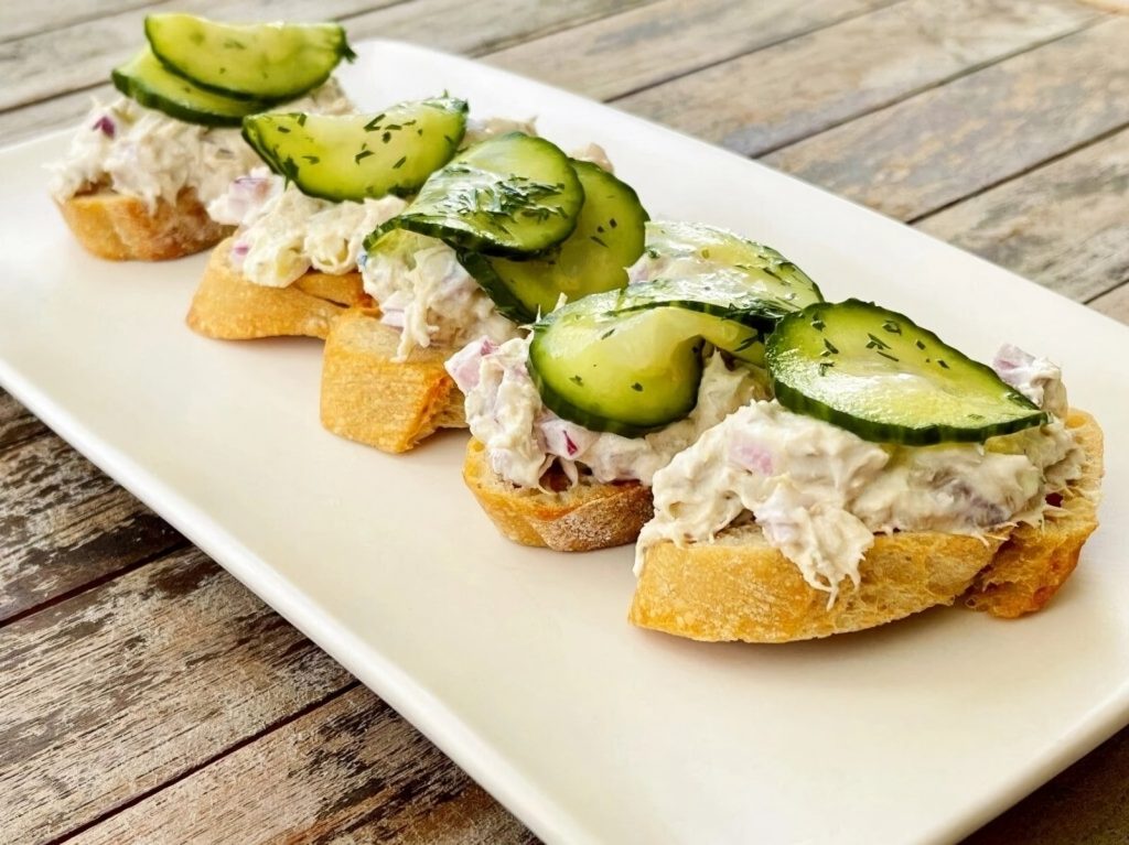 Smoked Mackerel Pâté with Cucumber Recipe