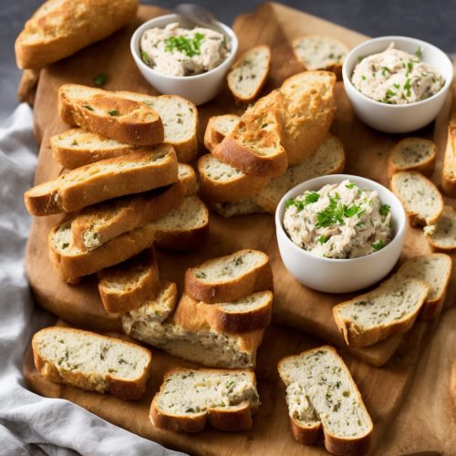 Smoked Mackerel Pâté with French Bread & Horseradish Recipe