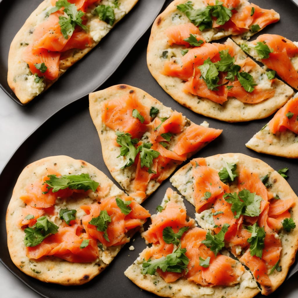 Smoked Salmon Flatbreads