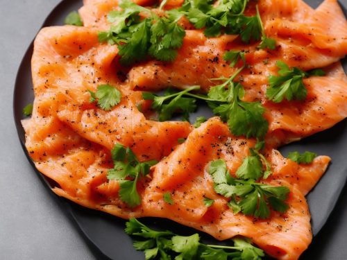 Smoked Salmon with Chilli & Lime Dressing