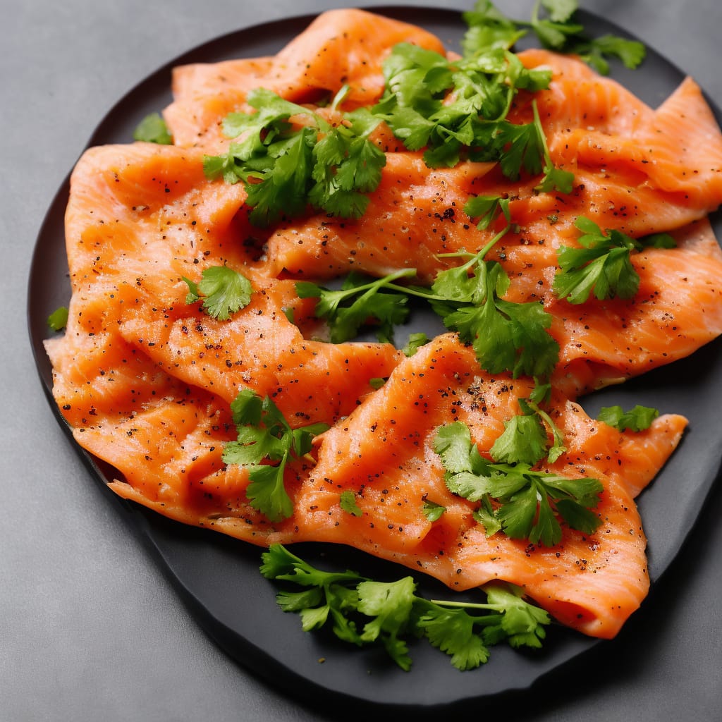 Smoked Salmon with Chilli & Lime Dressing