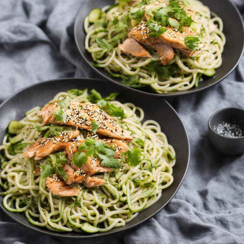 Smoked Trout & Cucumber Sesame Noodles