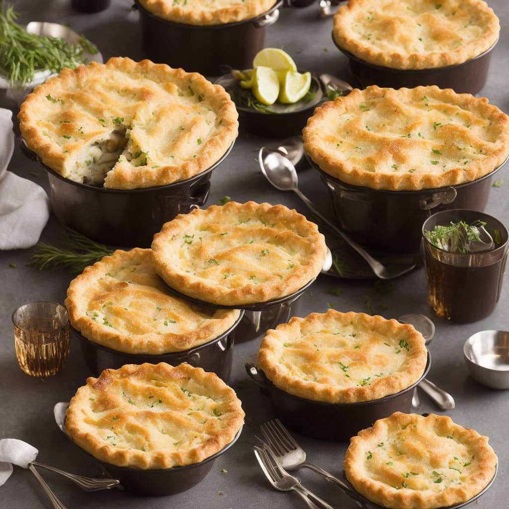 Smoked Trout Fish Pies