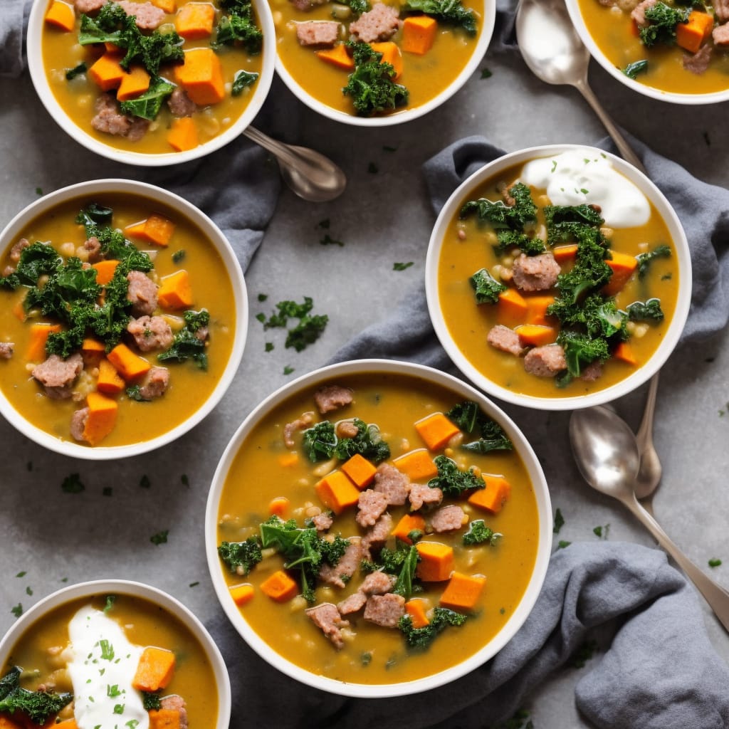 Thai Sweet Potato & Carrot Soup - Cupful of Kale