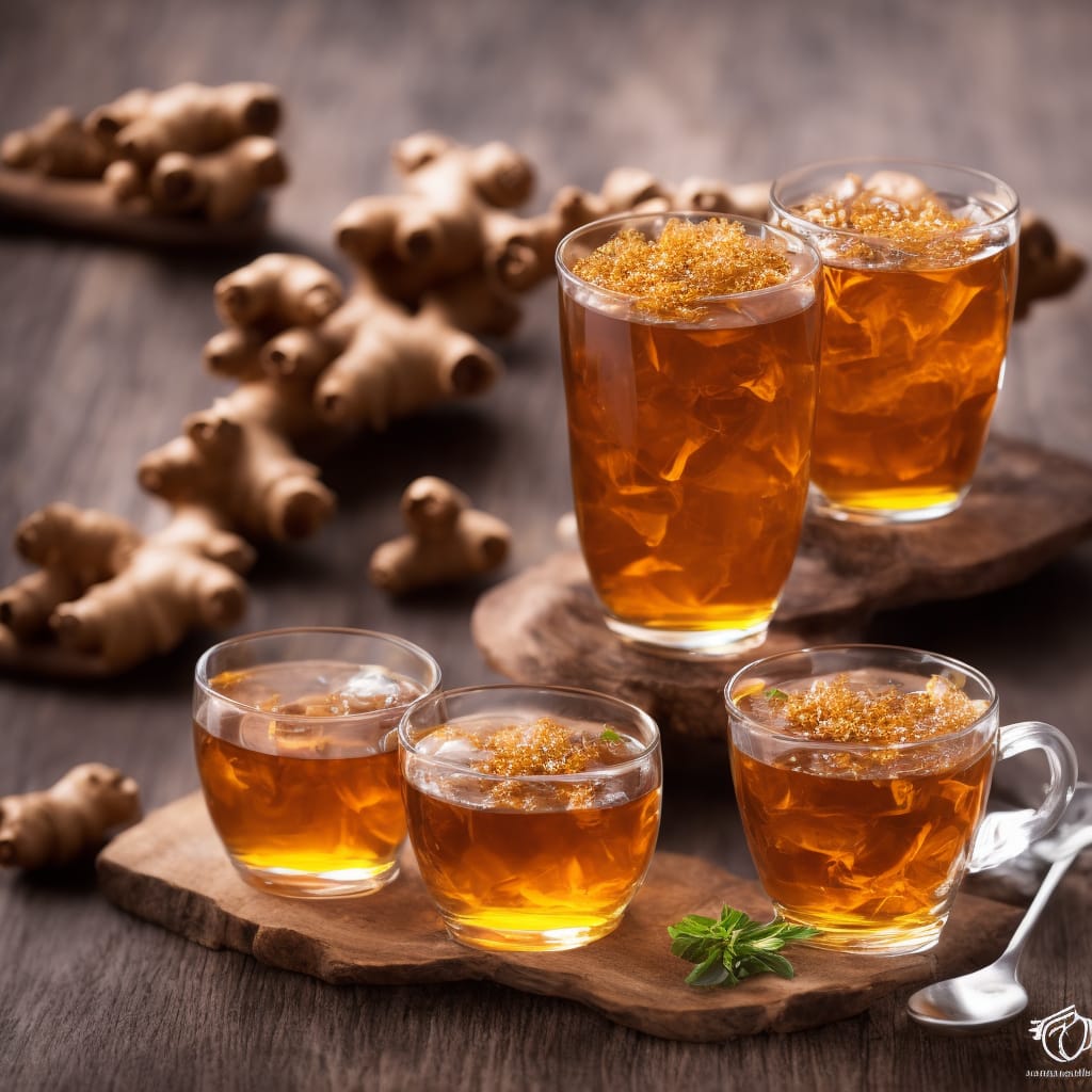 Smoky ginger & honey tea