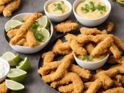 Sole Goujons with Mango & Lime Dip