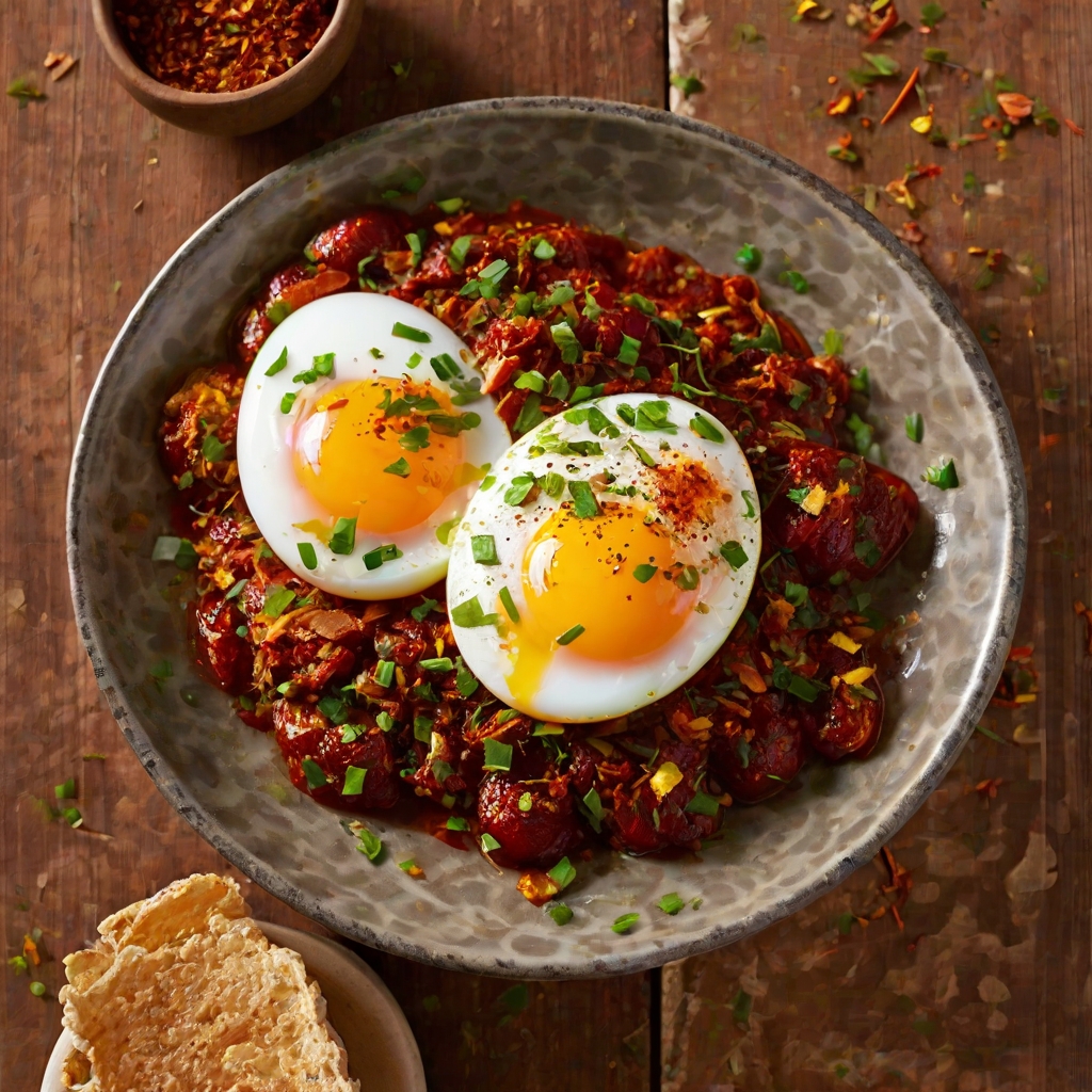 Son in law eggs recipe Soft boiled eggs topped with a tangy tamarind sauce a perfect balance of sweet sour and spicy