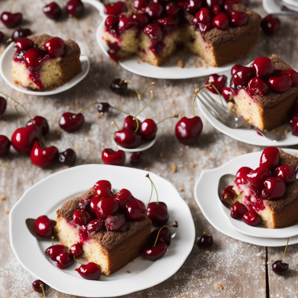 Sour Cherry Pudding Cake