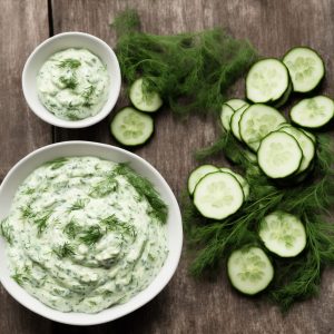 Sour Cream, Cucumber and Dill Dip Recipe