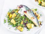 Soused Mackerel with Crème Fraîche & Capers
