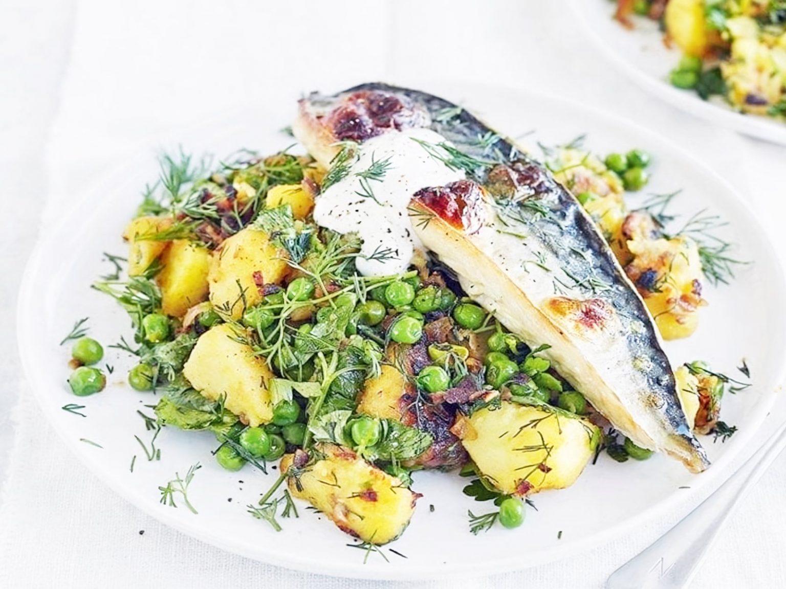 Soused Mackerel with Crème Fraîche & Capers Recipe